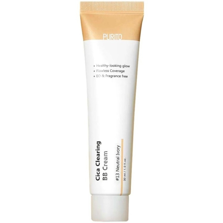 Purito Cica Clearing BB Cream #13 Neutral Ivory 30ml ryhmässä KAUNEUS JA TERVEYS / Meikit / Meikit Kasvot / CC/BB Voiteet @ TP E-commerce Nordic AB (C67822)