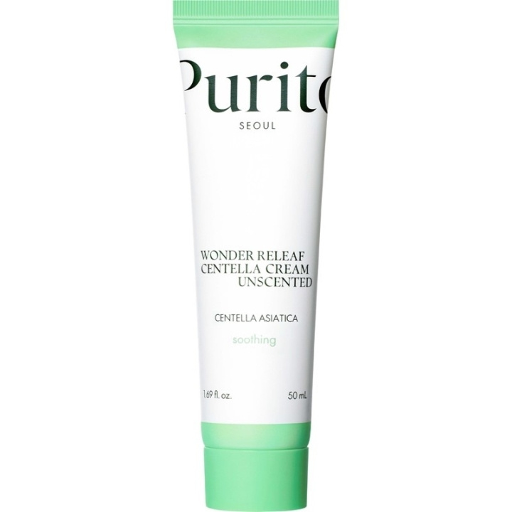 Purito Wonder Releaf Centella Cream Unscented 50ml ryhmässä KAUNEUS JA TERVEYS / Ihonhoito / Kasvot / Kasvovoide @ TP E-commerce Nordic AB (C67825)