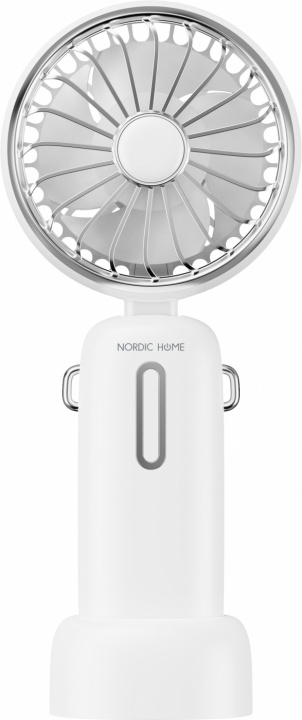 NordicHome Portable USB fan with carry strap ryhmässä KOTI, TALOUS JA PUUTARHA / Tuulettimet ja ilmastointilaitteet / Käsituulettimet & Minituulettimet @ TP E-commerce Nordic AB (C67829)