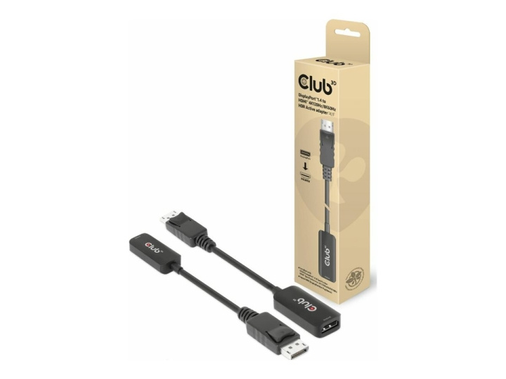 Club 3D Videosovitin 10cm ryhmässä KODINELEKTRONIIKKA / Kaapelit & Sovittimet / HDMI / Sovittimet @ TP E-commerce Nordic AB (C67855)