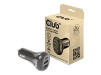 Club 3D 36Watt strömadapter för bil ryhmässä ÄLYPUHELIMET JA TABLETIT / Laturit & Kaapelit / Autolaturi / Autolaturi USB @ TP E-commerce Nordic AB (C67867)