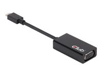 Club 3D USB 3.1 Type C til VGA aktiv ryhmässä TIETOKOONET & TARVIKKEET / Kaapelit & Sovittimet / USB / USB-C @ TP E-commerce Nordic AB (C67879)