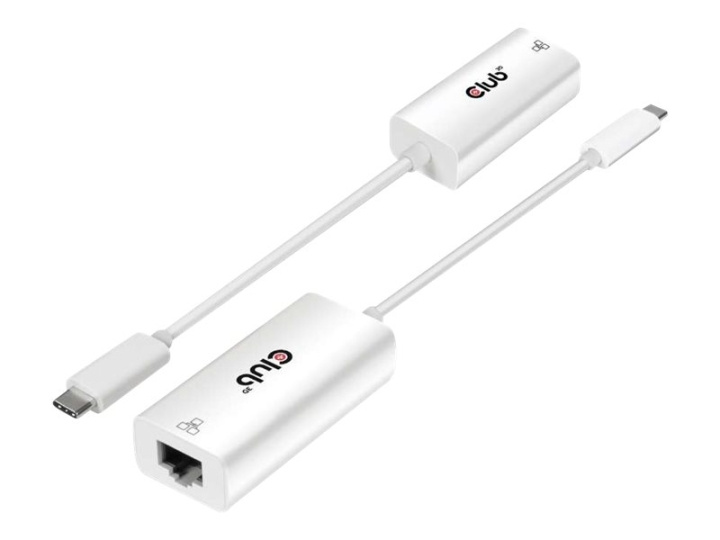 Club 3D nätverksadapter USB-C 3.2 Gen 1 1Gbps kabeldragning ryhmässä TIETOKOONET & TARVIKKEET / Verkko / Verkkokortti / USB @ TP E-commerce Nordic AB (C67901)