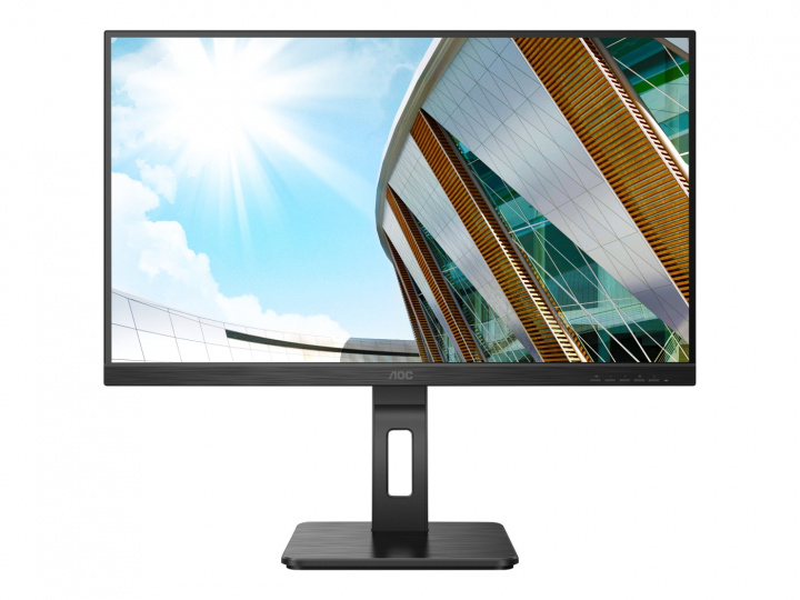 AOC U27P2 27 3840 x 2160 (4K) HDMI DisplayPort 60Hz Pivot-skärm ryhmässä TIETOKOONET & TARVIKKEET / Näytöt / Tietokonenäytöt @ TP E-commerce Nordic AB (C67945)