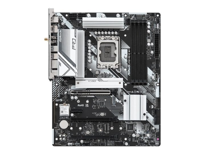 ASRock B760 Pro RS WiFi ATX LGA1700 Intel B760 ryhmässä TIETOKOONET & TARVIKKEET / Tietokoneen komponentit / Emolevyt @ TP E-commerce Nordic AB (C67975)