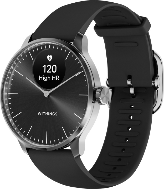 Withings Scanwatch Light -älykello, 37 mm, musta ryhmässä URHEILU, VAPAA-AIKA JA HARRASTUS / Urheilu- ja sykekellot / Älykellot @ TP E-commerce Nordic AB (C68050)