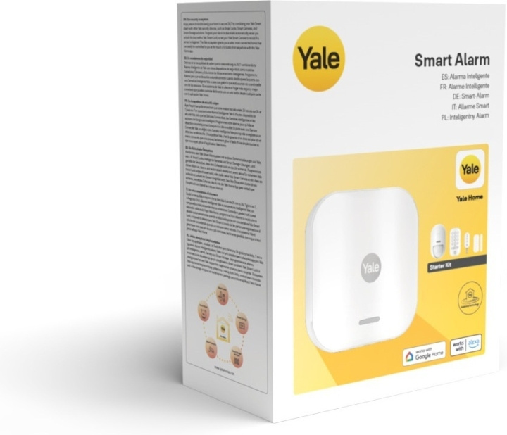 Yale Smart Alarm Starter Kit -hälytysjärjestelmä, aloituspaketti ryhmässä KOTI, TALOUS JA PUUTARHA / Hälytys ja turvallisuus / Mökkihälyttimet @ TP E-commerce Nordic AB (C68086)