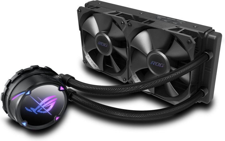 ASUS ROG STRIX LC II 240 -nestejäähdytysjärjestelmä ryhmässä TIETOKOONET & TARVIKKEET / Tietokoneen komponentit / Jäähdytys / Prosessorijäähdytin @ TP E-commerce Nordic AB (C68317)