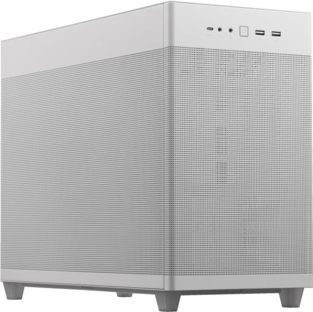 ASUS Prime AP201 Micro-ATX-kotelo, valkoinen ryhmässä TIETOKOONET & TARVIKKEET / Tietokoneen komponentit / Asennuspohja @ TP E-commerce Nordic AB (C68374)