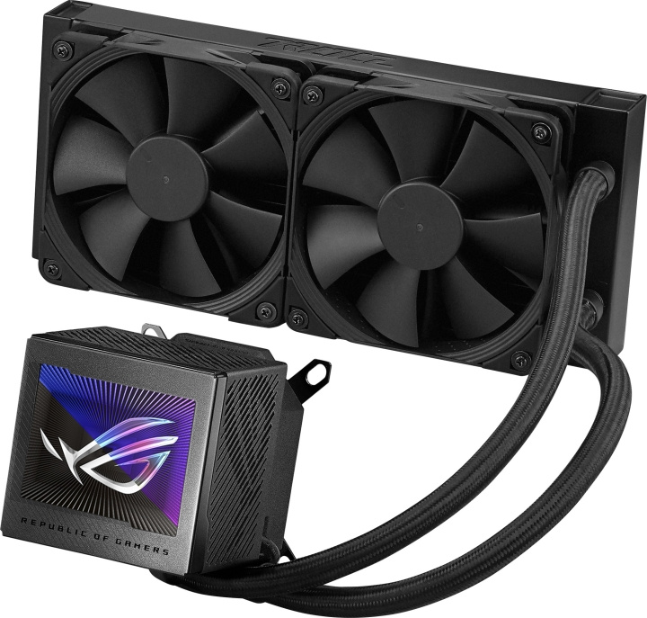 ASUS ROG RYUJIN III 240 -nestejäähdytysjärjestelmä ryhmässä TIETOKOONET & TARVIKKEET / Tietokoneen komponentit / Jäähdytys / Prosessorijäähdytin @ TP E-commerce Nordic AB (C68475)