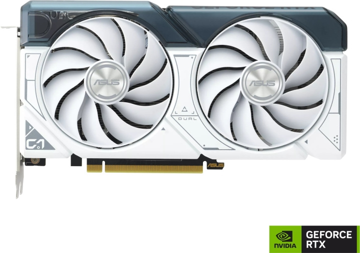 ASUS GeForce DUAL-RTX4060TI-O8G-WHITE -näytönohjain ryhmässä TIETOKOONET & TARVIKKEET / Tietokoneen komponentit / Näytönohjaimet @ TP E-commerce Nordic AB (C68495)