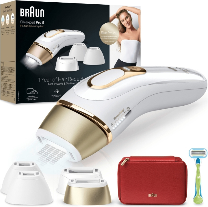 Braun IPL Silk Expert Pro 5 PL5382 IPL laite ryhmässä KAUNEUS JA TERVEYS / Hiukset &Stailaus / Karvanpoisto / IPL ja laaseri @ TP E-commerce Nordic AB (C68594)