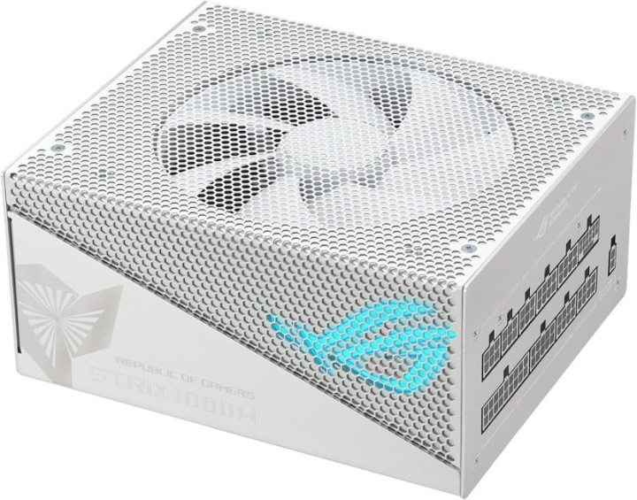 ASUS ROG STRIX Gold Aura White Edition - ATX-virtalähde, 1000 W, valkoinen ryhmässä TIETOKOONET & TARVIKKEET / Tietokoneen komponentit / Virtalähde/PSU @ TP E-commerce Nordic AB (C68617)