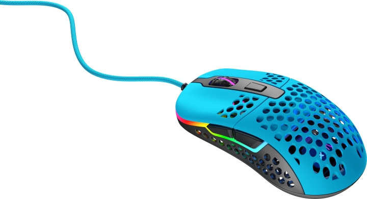 Xtrfy M42 RGB -pelihiiri, Miami Blue ryhmässä TIETOKOONET & TARVIKKEET / GAMING / Hiiret @ TP E-commerce Nordic AB (C68680)