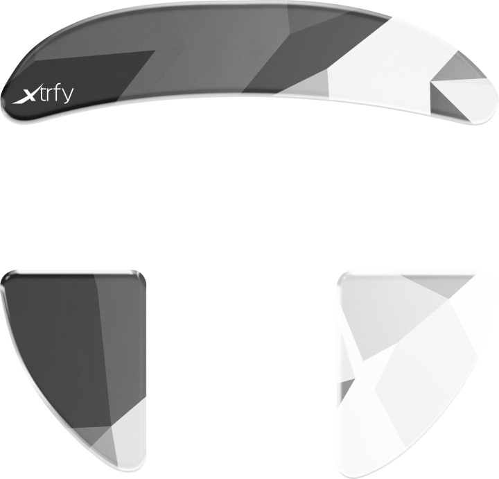 Xtrfy Glass Skates MZ1 -hiiren tassut, Litus White ryhmässä TIETOKOONET & TARVIKKEET / GAMING / Hiiret @ TP E-commerce Nordic AB (C68764)