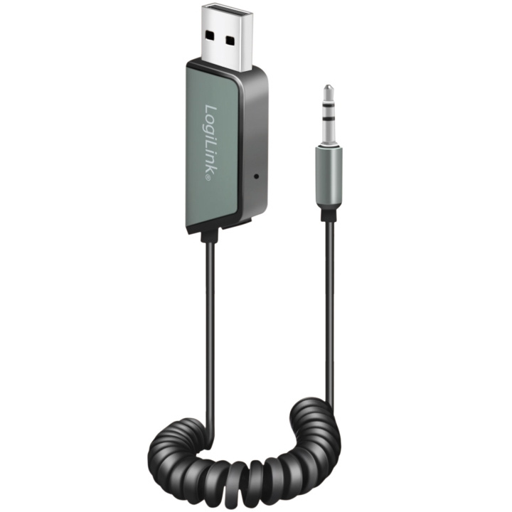 LogiLink Bluetooth-mottagare och handsfree AUX 3,5 mm BT5.3 ryhmässä AUTO / Auton äänijärjestelmä & Multimedia / Musiikkivastaanotin @ TP E-commerce Nordic AB (C68810)