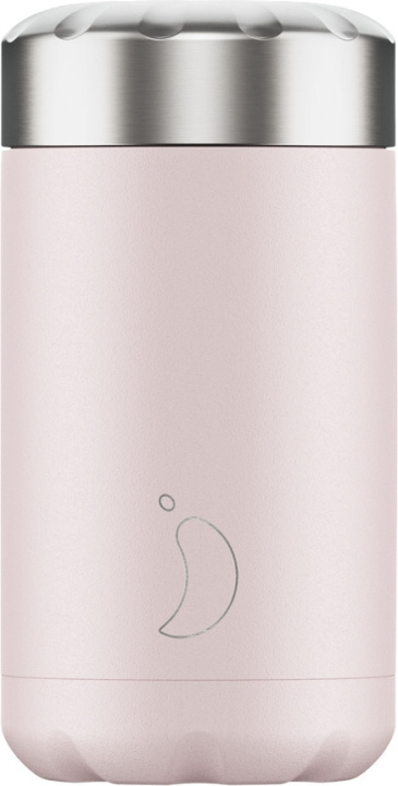 Chilly\'s Bottles Food pot -termosruoka-astia, blush pink, 500 ml ryhmässä URHEILU, VAPAA-AIKA JA HARRASTUS / Ulkoilu / Termos- ja vesipullot @ TP E-commerce Nordic AB (C68958)