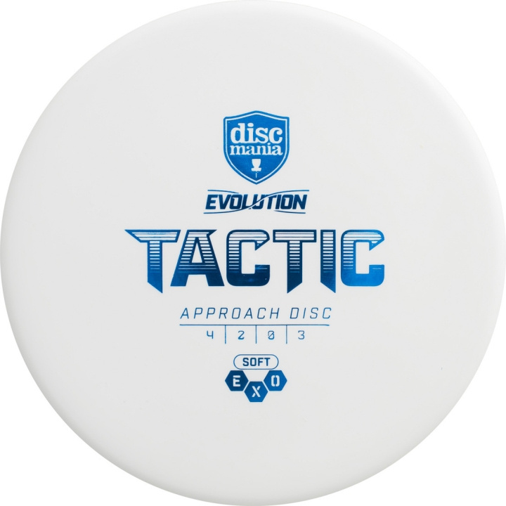 Discmania Evolution Soft Exo Tactic -lähestymiskiekko ryhmässä URHEILU, VAPAA-AIKA JA HARRASTUS / Urheiluvälineet / Frisbee golf @ TP E-commerce Nordic AB (C69004)