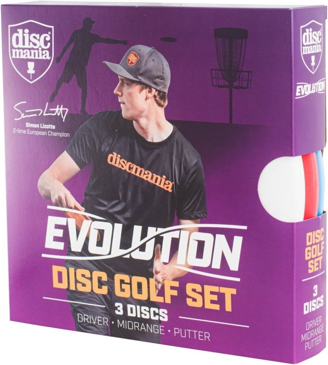 Discmania Evolution Set -kiekkosetti ryhmässä URHEILU, VAPAA-AIKA JA HARRASTUS / Urheiluvälineet / Frisbee golf @ TP E-commerce Nordic AB (C69007)