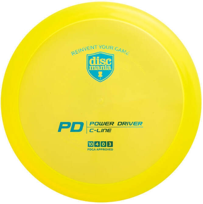 Discmania Originals C-line PD -draiveri, keltainen ryhmässä URHEILU, VAPAA-AIKA JA HARRASTUS / Urheiluvälineet / Frisbee golf @ TP E-commerce Nordic AB (C69035)