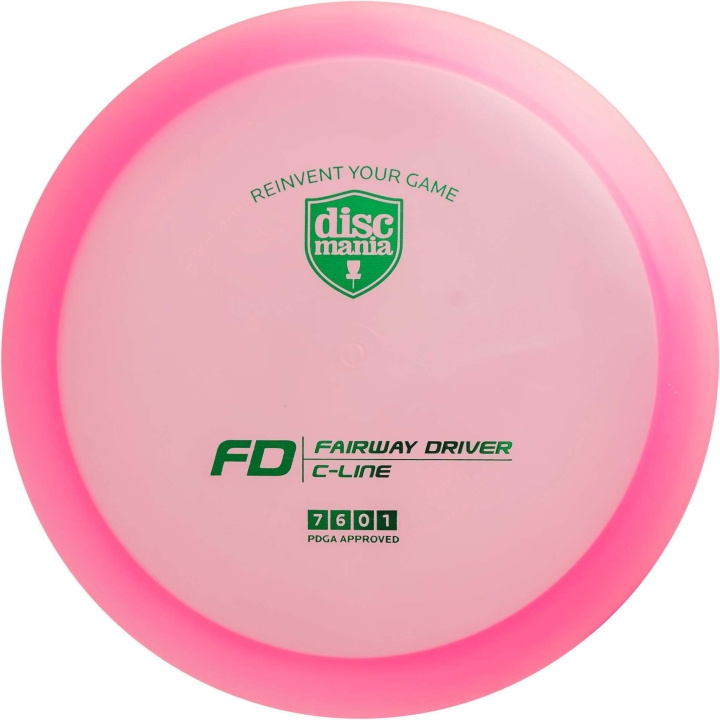 Discmania Originals C-line FD -draiveri, pinkki ryhmässä URHEILU, VAPAA-AIKA JA HARRASTUS / Urheiluvälineet / Frisbee golf @ TP E-commerce Nordic AB (C69037)