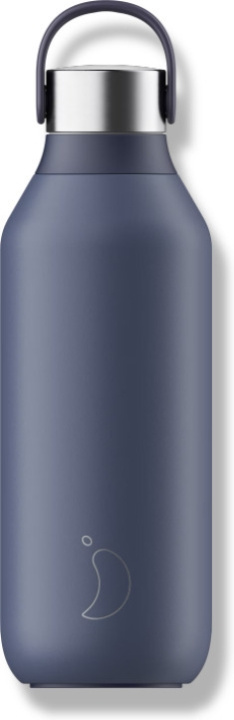 Chilly\'s Bottles Chilly\'s Serie 2 termos-juomapullo, Whale Blue, 500 ml ryhmässä URHEILU, VAPAA-AIKA JA HARRASTUS / Ulkoilu / Termos- ja vesipullot @ TP E-commerce Nordic AB (C69049)