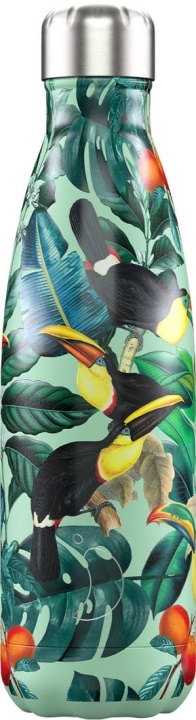 Chilly\'s Bottles Chilly\'s termos-juomapullo, Emma Bridgewater Toucan, 500 ml ryhmässä URHEILU, VAPAA-AIKA JA HARRASTUS / Ulkoilu / Termos- ja vesipullot @ TP E-commerce Nordic AB (C69052)