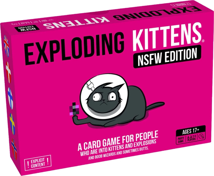 Exploding Kittens NSFW ed. Nordic -korttipeli ryhmässä LELUT, TUOTTEET LAPSILLE JA VAUVOILLE / Leikkikalut, Askartelu &Pelit / Seurapelit / Perhepelit @ TP E-commerce Nordic AB (C69108)