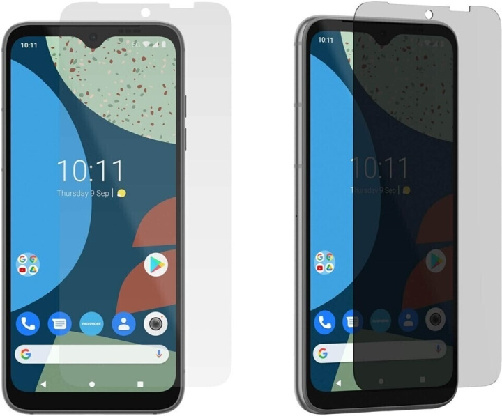 Fairphone 5 -suojalasi tietosuojakalvolla ryhmässä ÄLYPUHELIMET JA TABLETIT / Puhelimen suojakotelo / Muut mallit @ TP E-commerce Nordic AB (C69117)
