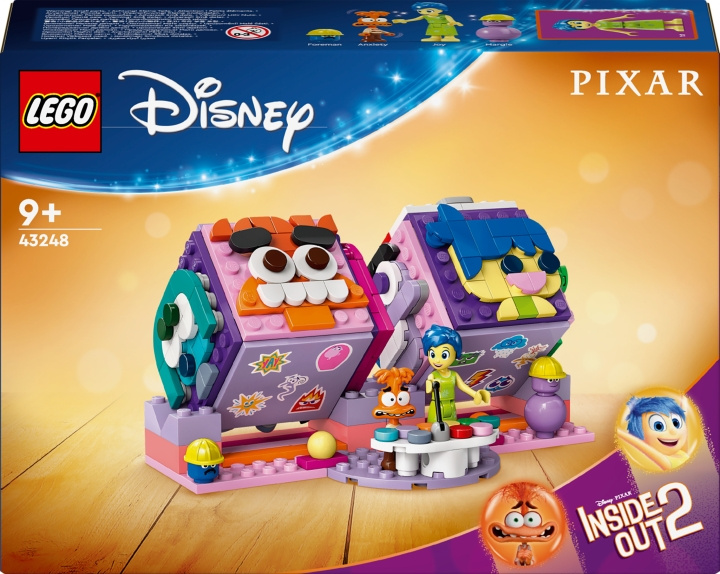 LEGO Disney Pixar 43248 - Inside Out 2 ‑tunnekuutiot ryhmässä LELUT, TUOTTEET LAPSILLE JA VAUVOILLE / Leikkikalut, Askartelu &Pelit / Rakennuslelut / Lego @ TP E-commerce Nordic AB (C69189)