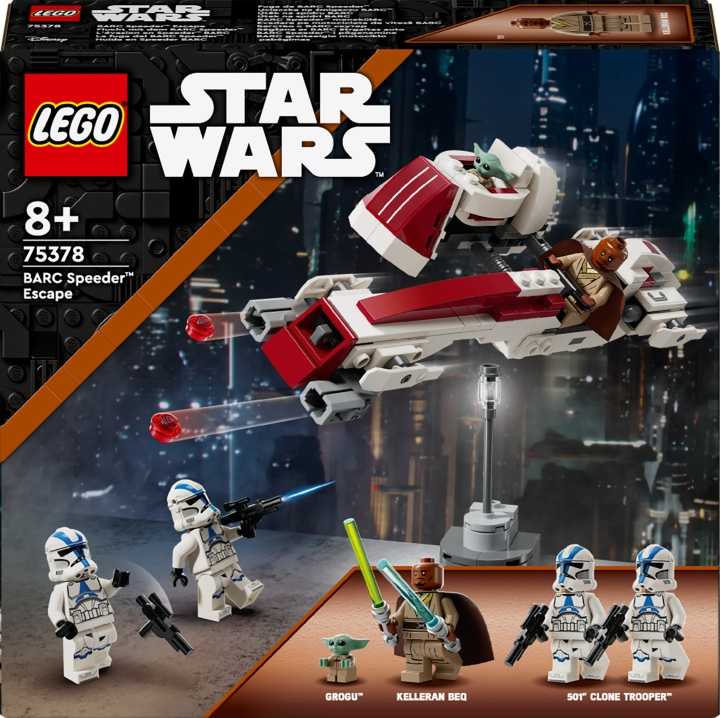 LEGO Star Wars 75378 - BARC Speeder™ Escape ryhmässä LELUT, TUOTTEET LAPSILLE JA VAUVOILLE / Leikkikalut, Askartelu &Pelit / Rakennuslelut / Lego @ TP E-commerce Nordic AB (C69190)