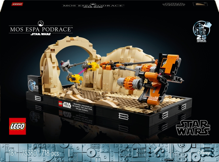 LEGO Star Wars 75380 - Mos Espa Podrace™ ‑dioraama ryhmässä LELUT, TUOTTEET LAPSILLE JA VAUVOILLE / Leikkikalut, Askartelu &Pelit / Rakennuslelut / Lego @ TP E-commerce Nordic AB (C69231)