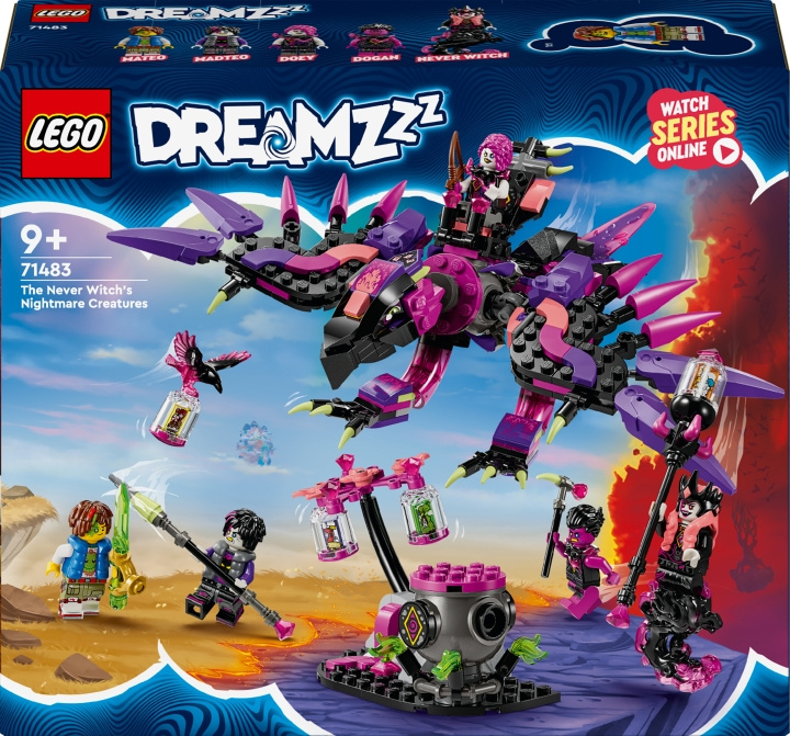 LEGO DREAMZzz 71483 - Mestarinoidan painajaisolennot ryhmässä LELUT, TUOTTEET LAPSILLE JA VAUVOILLE / Leikkikalut, Askartelu &Pelit / Rakennuslelut / Lego @ TP E-commerce Nordic AB (C69235)