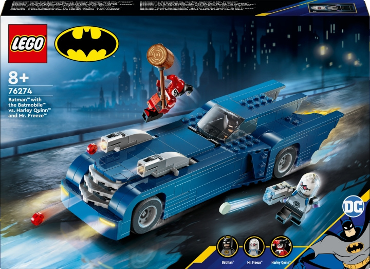 LEGO Super Heroes DC 76274 - Batman™ ja Batmobile™ vastaan Harley Quinn™ ja Pakkasherra ryhmässä LELUT, TUOTTEET LAPSILLE JA VAUVOILLE / Leikkikalut, Askartelu &Pelit / Rakennuslelut / Lego @ TP E-commerce Nordic AB (C69240)