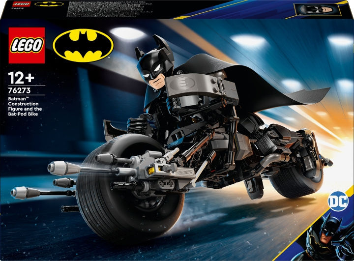 LEGO Super Heroes DC 76273 - Rakennettava Batman™-hahmo ja Batpod-pyörä ryhmässä LELUT, TUOTTEET LAPSILLE JA VAUVOILLE / Leikkikalut, Askartelu &Pelit / Rakennuslelut / Lego @ TP E-commerce Nordic AB (C69244)