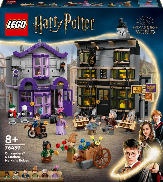 LEGO Harry Potter 76439 - Ollivanders™ ja Matami Malkinin kaavut ryhmässä LELUT, TUOTTEET LAPSILLE JA VAUVOILLE / Leikkikalut, Askartelu &Pelit / Rakennuslelut / Lego @ TP E-commerce Nordic AB (C69247)