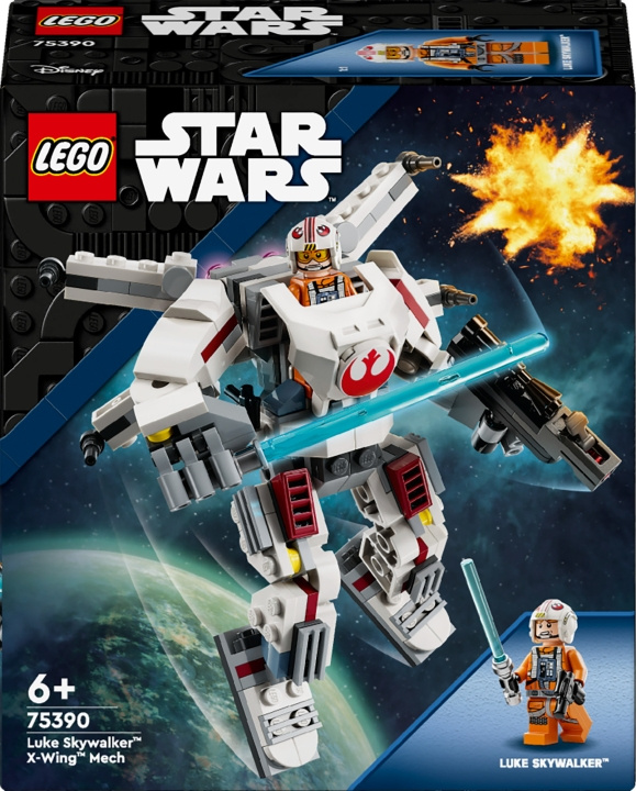 LEGO Star Wars 75390 - Luke Skywalker™ X-wing™‑robottiasussa ryhmässä LELUT, TUOTTEET LAPSILLE JA VAUVOILLE / Leikkikalut, Askartelu &Pelit / Rakennuslelut / Lego @ TP E-commerce Nordic AB (C69253)