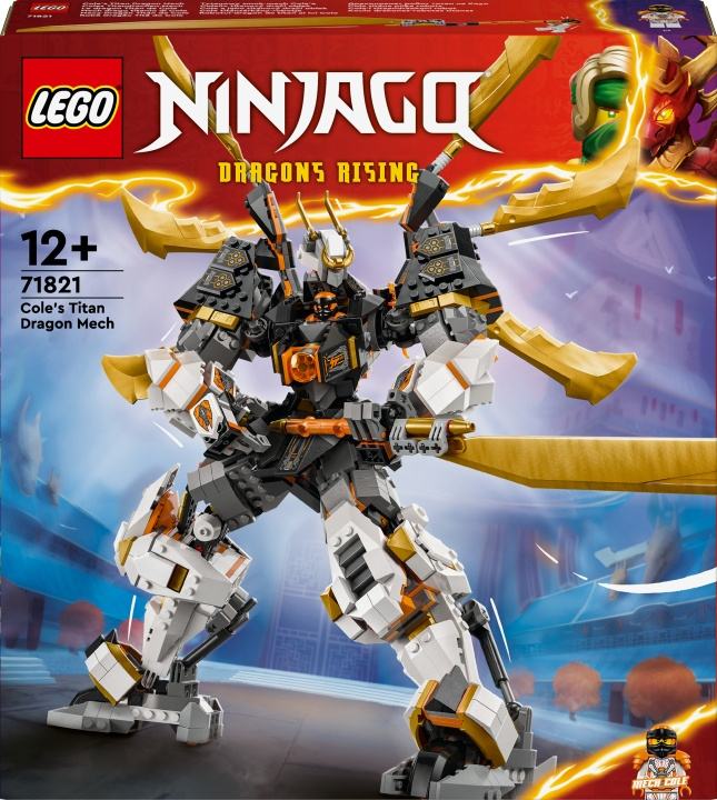 LEGO Ninjago 71821 - Colen titaanilohikäärmerobotti ryhmässä LELUT, TUOTTEET LAPSILLE JA VAUVOILLE / Leikkikalut, Askartelu &Pelit / Rakennuslelut / Lego @ TP E-commerce Nordic AB (C69258)