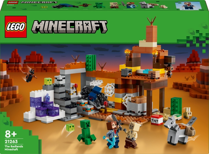 LEGO Minecraft 21263 - Erämaan kaivoskuilu ryhmässä LELUT, TUOTTEET LAPSILLE JA VAUVOILLE / Leikkikalut, Askartelu &Pelit / Rakennuslelut / Lego @ TP E-commerce Nordic AB (C69259)