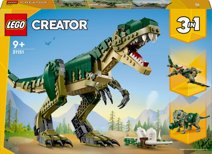 LEGO Creator 31151 - T. rex ryhmässä LELUT, TUOTTEET LAPSILLE JA VAUVOILLE / Leikkikalut, Askartelu &Pelit / Rakennuslelut / Lego @ TP E-commerce Nordic AB (C69262)