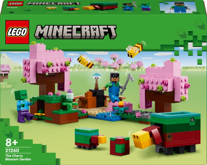 LEGO Minecraft 21260 - Kukkiva kirsikkapuutarha ryhmässä LELUT, TUOTTEET LAPSILLE JA VAUVOILLE / Leikkikalut, Askartelu &Pelit / Rakennuslelut / Lego @ TP E-commerce Nordic AB (C69264)