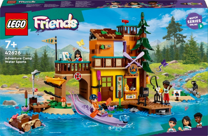 LEGO Friends 42626 - Vesiurheilua seikkailuleirillä ryhmässä LELUT, TUOTTEET LAPSILLE JA VAUVOILLE / Leikkikalut, Askartelu &Pelit / Rakennuslelut / Lego @ TP E-commerce Nordic AB (C69272)