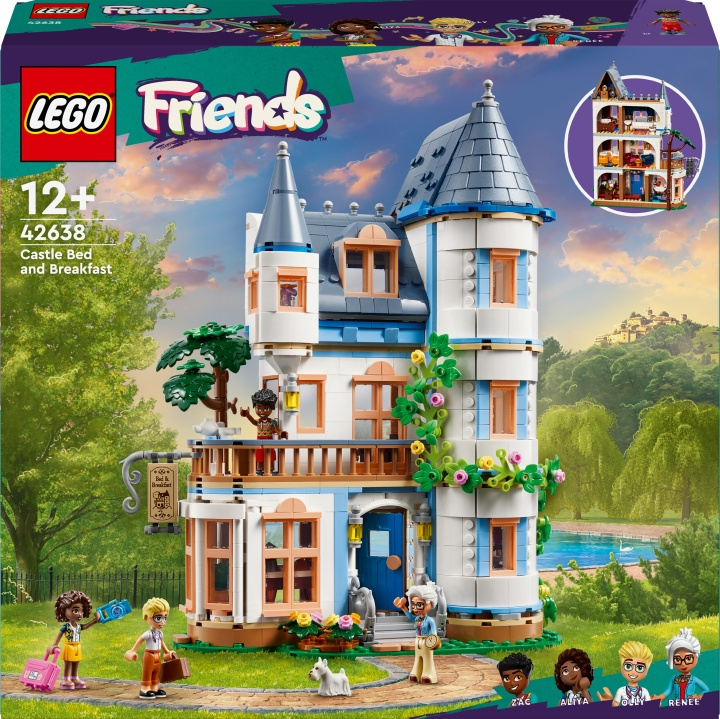 LEGO Friends 42638 - Majatalo linnassa ryhmässä LELUT, TUOTTEET LAPSILLE JA VAUVOILLE / Leikkikalut, Askartelu &Pelit / Rakennuslelut / Lego @ TP E-commerce Nordic AB (C69281)