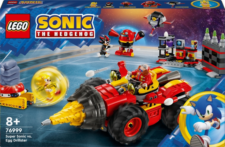 LEGO Sonic 76999 - Super Sonic vs. Egg Drillster ryhmässä LELUT, TUOTTEET LAPSILLE JA VAUVOILLE / Leikkikalut, Askartelu &Pelit / Rakennuslelut / Lego @ TP E-commerce Nordic AB (C69286)