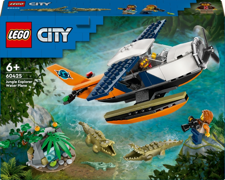 LEGO City Exploration 60425 - Viidakkotutkijan vesitaso ryhmässä LELUT, TUOTTEET LAPSILLE JA VAUVOILLE / Leikkikalut, Askartelu &Pelit / Rakennuslelut / Lego @ TP E-commerce Nordic AB (C69291)