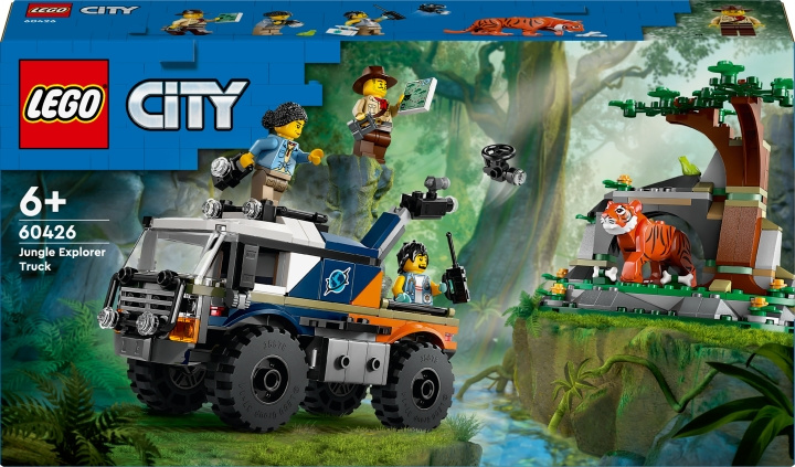 LEGO City Exploration 60426 - Viidakkotutkijan maastoauto ryhmässä LELUT, TUOTTEET LAPSILLE JA VAUVOILLE / Leikkikalut, Askartelu &Pelit / Rakennuslelut / Lego @ TP E-commerce Nordic AB (C69292)