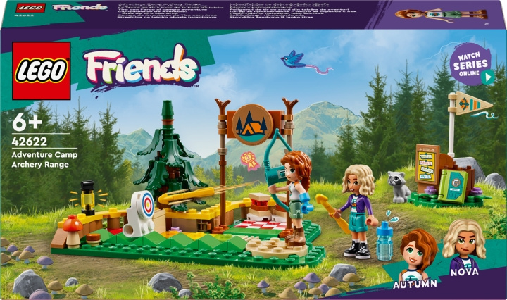 LEGO Friends 42622 - Seikkailuleirin jousiammuntarata ryhmässä LELUT, TUOTTEET LAPSILLE JA VAUVOILLE / Leikkikalut, Askartelu &Pelit / Rakennuslelut / Lego @ TP E-commerce Nordic AB (C69297)