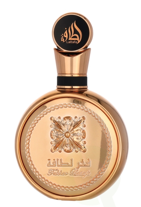 Lattafa Fakhar Gold Extrait Edp Spray 100 ml ryhmässä KAUNEUS JA TERVEYS / Tuoksut & Parfyymit / Parfyymit / Naisten Tuoksut @ TP E-commerce Nordic AB (C69386)