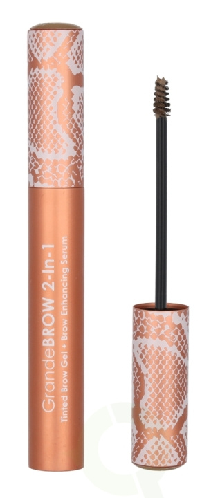 Grande BROW 2-In-1 Tinted Gel + Enhancing Serum 3.5 ml Light ryhmässä KAUNEUS JA TERVEYS / Meikit / Silmät ja kulmat / Ripsiväri @ TP E-commerce Nordic AB (C69388)