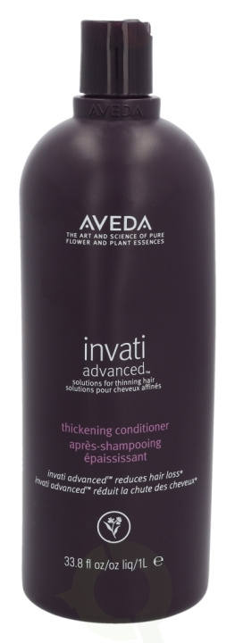 Aveda Invati Advanced Thickening Conditioner 1000 ml ryhmässä KAUNEUS JA TERVEYS / Hiukset &Stailaus / Hiustenhoito / Hoitoaine @ TP E-commerce Nordic AB (C69451)